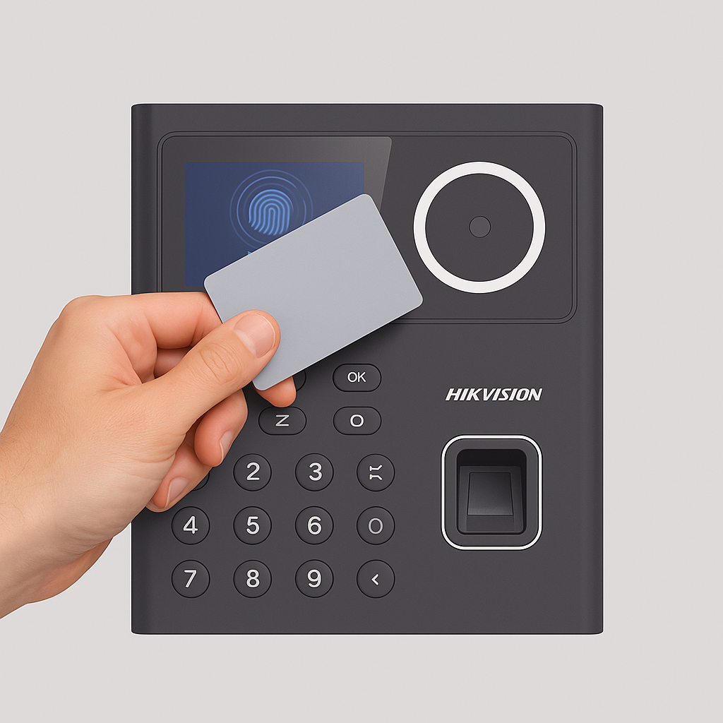 Equipo de registro con tarjeta RFID