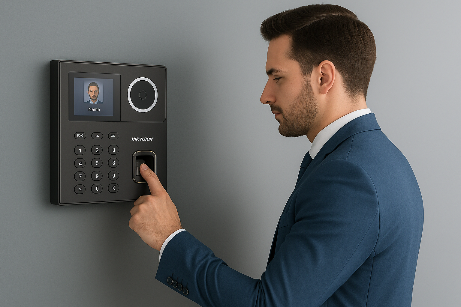 Reloj Checador de huella KINT Modelo 1